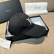 Dior x Stussy Cap Black  - 4