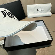 Dior x Stussy Cap White - 4