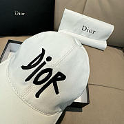 Dior x Stussy Cap White - 2