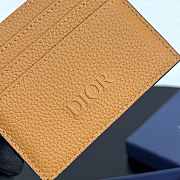 Dior Prive Card Holder Brown Dior Icons Calfskin - 10x8x0.5cm  - 4