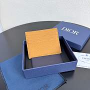 Dior Prive Card Holder Brown Dior Icons Calfskin - 10x8x0.5cm  - 6
