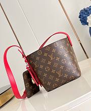 LV All In BB Monogram/Sari Red M28317 - 16x18x12cm - 1