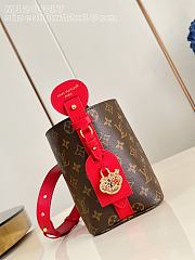 LV All In BB Monogram/Sari Red M28317 - 16x18x12cm - 4