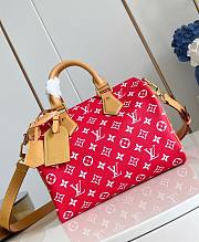 LV Speedy P9 Bandouliere 30 Red Calf Leather M14067 - 32x22.5x18cm - 1