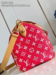 LV Speedy P9 Bandouliere 30 Red Calf Leather M14067 - 32x22.5x18cm - 4