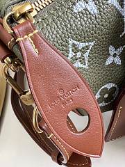 LV Speedy P9 Bandouliere 30 Green Sencha Calf Leather M15241 - 32x22.5x18cm - 4