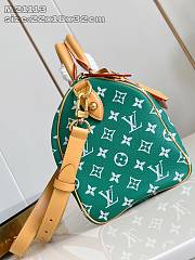 LV Speedy P9 Bandouliere 30 Green Calf Leather M14077 - 32x22.5x18cm - 5