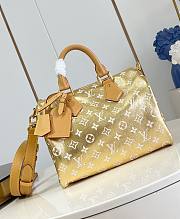 LV Speedy P9 Bandouliere 30 Gold Calf Leather M15283 - 32x22.5x18cm - 1