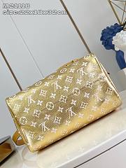 LV Speedy P9 Bandouliere 30 Gold Calf Leather M15283 - 32x22.5x18cm - 2