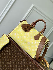 LV Speedy P9 Bandouliere 30 Yellow Calf Leather M15243 - 32x22.5x18cm - 4
