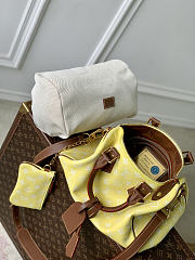 LV Speedy P9 Bandouliere 30 Yellow Calf Leather M15243 - 32x22.5x18cm - 5