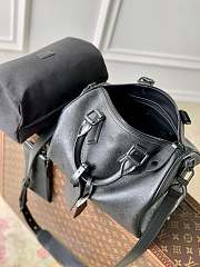 LV Speedy P9 Bandouliere 30 Ultra Black Calf Leather M13904 - 32x22.5x18cm - 6