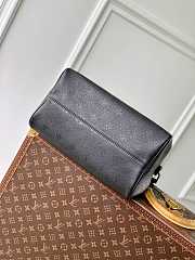 LV Speedy P9 Bandouliere 30 Ultra Black Calf Leather M13904 - 32x22.5x18cm - 5