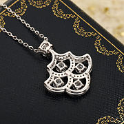 Graff Icon Silhouette Diamond Pendant White Gold  - 3