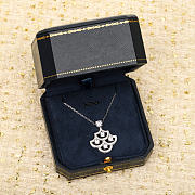 Graff Icon Silhouette Diamond Pendant White Gold  - 2