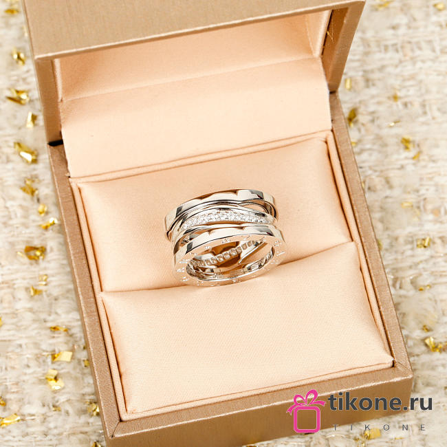 Bvlgari B.Zero1 Designlegend Ring White Gold - 1
