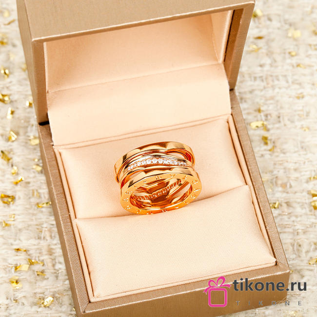 Bvlgari B.Zero1 Designlegend Ring Yellow Gold - 1