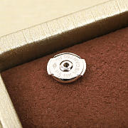 Chaumet Josephine Ronde D'Aigrettes Earrings White Gold Diamonds 083845 - 2