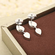 Chaumet Josephine Ronde D'Aigrettes Earrings White Gold Diamonds 083845 - 3