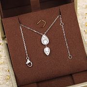 Chaumet Josephine Ronde D'Aigrettes Pendant White Gold Diamonds 083851 - 1