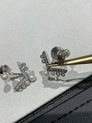 Chaumet Josephine Aigrette Earring White Gold Pearls Diamonds 083293 - 4