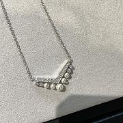 Chaumet Josephine Aigrette Pendant White Gold Pearls Diamonds 084966 - 3