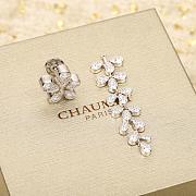 Chaumet Josephine Aigrette Imperiale Earrings Offering Multiple Portes White Gold Diamonds 083838 - 3