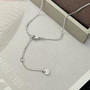Chaumet Josephine Ronde D'Aigrettes Necklace White Gold Aquamarines Diamonds 084379 - 5