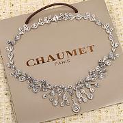 Chaumet Josephine Aigrette Imperiale Necklace White Gold Diamonds 085943 - 4