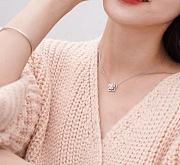 Graff Wild Flower Large Diamond Pendant White Gold RGP774 - 5