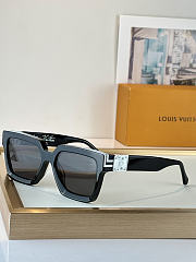 LV 1.1 Millionaires Monogram Bandana Sunglasses Black - 1