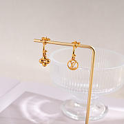 LV Blooming Earrings Gold M64859  - 6