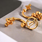 LV Blooming Earrings Gold M64859  - 4
