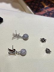 LV Iconic Louisa Strass Earrings White M03242  - 3