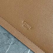 Celine Medium Cube Bag In Supple Calfskin Brown - 36x 35.5x34cm - 6