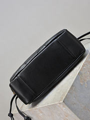 YSL Jamie Medium Shoulder Pouch In Lambskin In Black - 26x18x12.5cm - 4