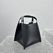 Celine Small Cube Bag In Supple Calfskin Black - 21x18.5x17cm - 4
