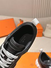 Hermes Bouncing Sneaker Mesh and Goatskin Black H261015 - 2