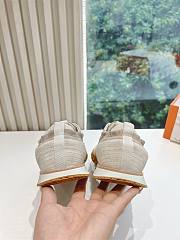 Hermes Jet Sneaker Suede Beige H242925 - 5