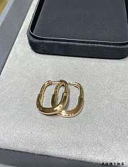 Tiffany Lock Small Earrings in Rose Gold with Pink Sapphires - 4