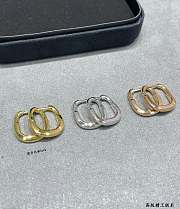 Tiffany Lock Small Earrings in Yellow/Rose/White Gold - 1