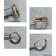 Tiffany Lock Small Earrings in Yellow/Rose/White Gold - 6