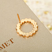 Bee De Chaumet Earrings Rose Gold Diamonds 085971 - 6