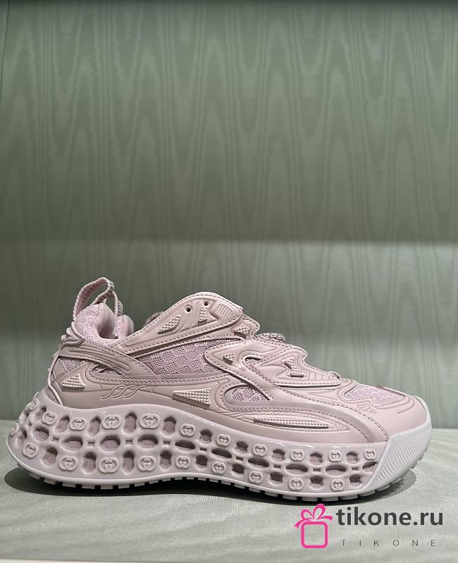 Gucci Cub3d Sneaker Light Pink Demetra and Mesh - 1