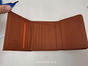 Gift Hermes Wallet Togo Leather Brown - 5