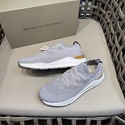 Brunello Cucinelli Knit Runners Gray (CZT02) - 1