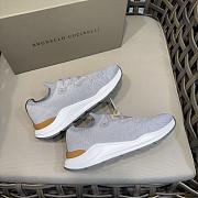 Brunello Cucinelli Knit Runners Gray (CZT02) - 4