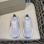 Brunello Cucinelli Knit Runners Gray (CZT02) - 3