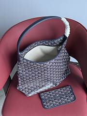 Goyard Hobo Bohème In Navy - 42×27×15cm - 4
