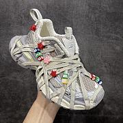 Balenciaga 3XL Extreme Lace Sneaker In Eggshell/Multicolor - 3